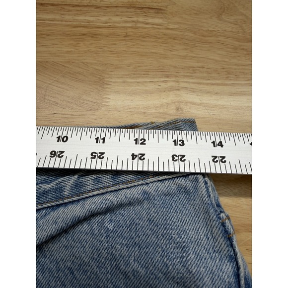 VTG Levi's 512 Junior Denim Blue Jeans Slim Fit Straight Leg USA 7 JR M 27x30.50 - Picture 9 of 12